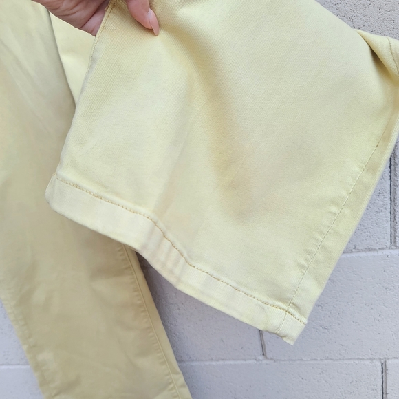 Paige | Carly High-Rise Cropped Wide-Leg Jeans in Vintage Vanilla Sugar Size 31 - Picture 10 of 12